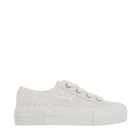 Buty damskie Lee Isla Lace białe 50261003 1FG