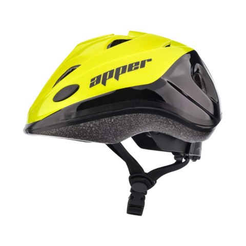 Kask rowerowy Meteor KS07 Apper rozm. S 48-52 cm zielony 24888