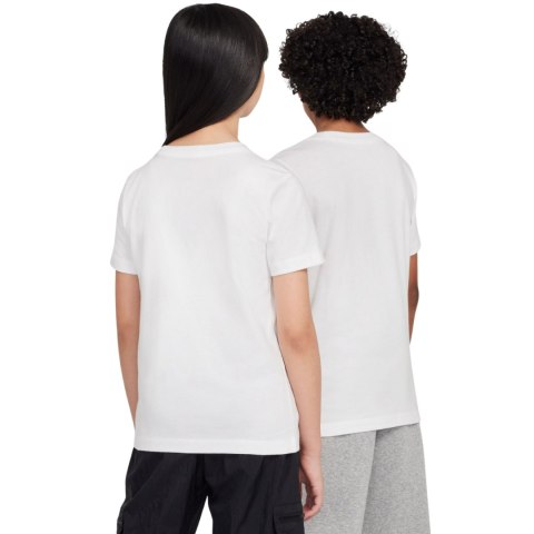 Koszulka dla dzieci Nike Sportswear biała FZ5177 100