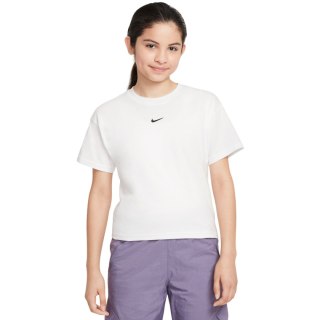 Koszulka dla dzieci Nike Sportswear biała FZ5559 100