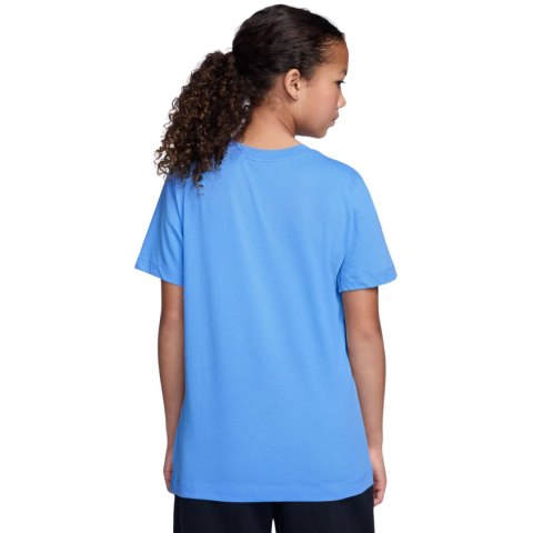 Koszulka dla dzieci Nike Sportswear jasnoniebieska FZ5177 412
