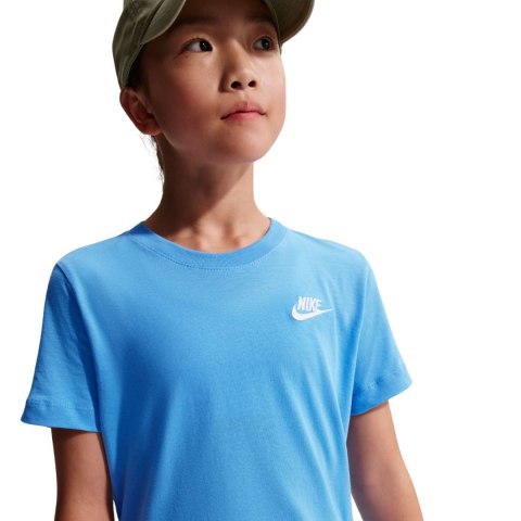 Koszulka dla dzieci Nike Sportswear jasnoniebieska FZ5177 412