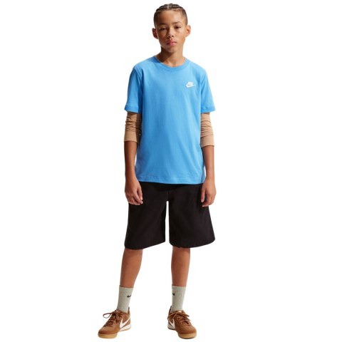 Koszulka dla dzieci Nike Sportswear jasnoniebieska FZ5177 412