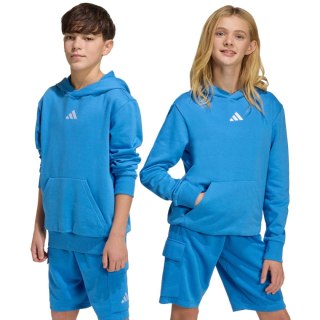 Bluza dla dzieci adidas Essentials Hoodie niebieska KD3382