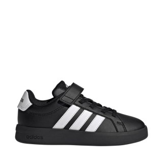Buty dla dzieci adidas Grand Court 3.0 czarno-białe KJ4369