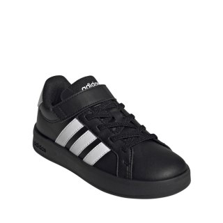 Buty dla dzieci adidas Grand Court 3.0 czarno-białe KJ4369