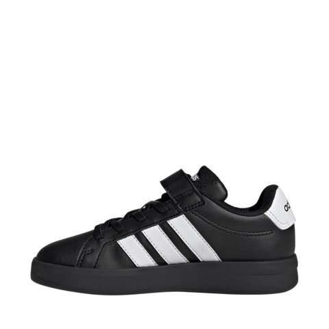 Buty dla dzieci adidas Grand Court 3.0 czarno-białe KJ4369