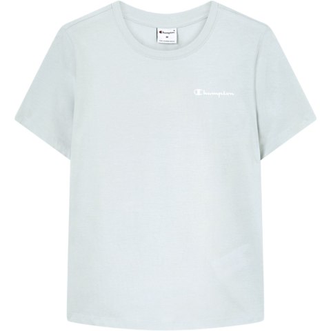 Koszulka damska Champion Short Sleeve T-shirt błękitna 118408 BS224