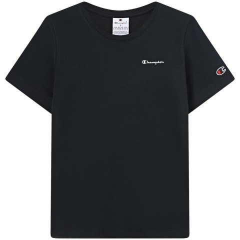 Koszulka damska Champion Short Sleeve T-shirt czarna 118408 KK001