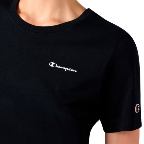 Koszulka damska Champion Short Sleeve T-shirt czarna 118408 KK001
