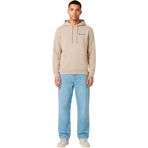 Bluza męska Champion Hooded Sweatshirt beżowa 221791 MS041