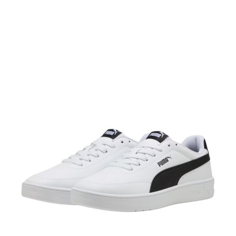Buty męskie Puma Court Classic Clean białe 402223 01