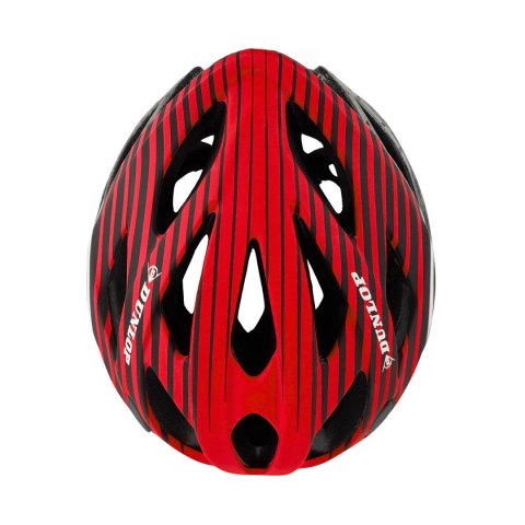 Kask rowerowy Dunlop roz.M 55-58 cm czerwony 2105625