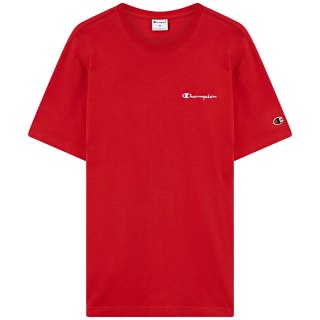 Koszulka męska Champion SS Tee czerwona 221798 RS067