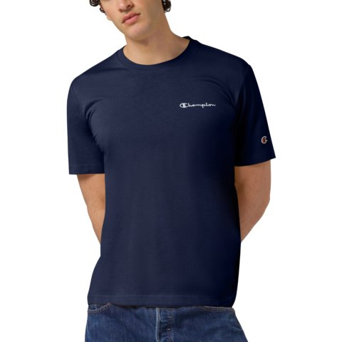 Koszulka męska Champion SS Tee granatowa 221798 BS501