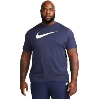 Koszulka męska Nike Nsw Tee Icon Swoosh granatowa DC5094 410
