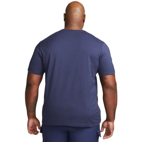 Koszulka męska Nike Nsw Tee Icon Swoosh granatowa DC5094 410
