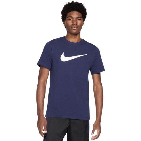Koszulka męska Nike Nsw Tee Icon Swoosh granatowa DC5094 410