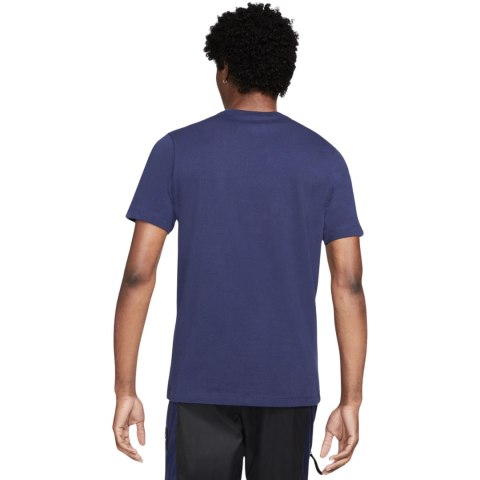 Koszulka męska Nike Nsw Tee Icon Swoosh granatowa DC5094 410