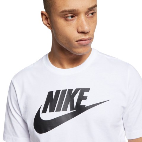 Koszulka męska Nike Tee Icon Futura biała AR5004 101