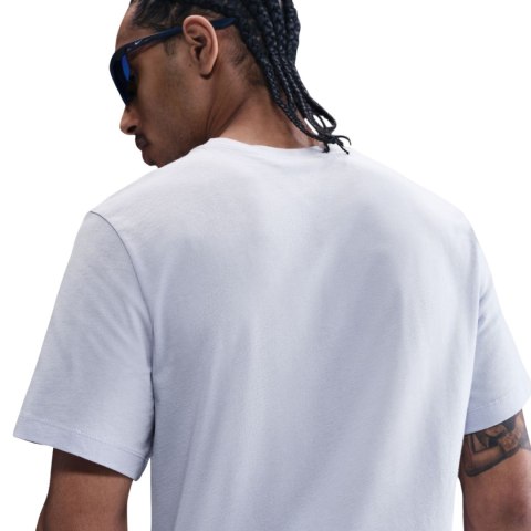 Koszulka męska Nike Tee Icon Futura jasnoszara AR5004 057