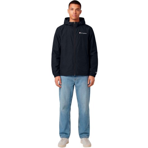 Kurtka męska Champion Windbreaker czarna 222272 KK001