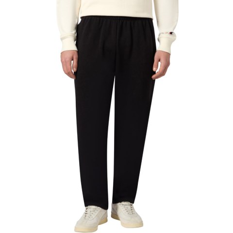 Spodnie męskie Champion Straight Hem Pants czarne 222179 KK001