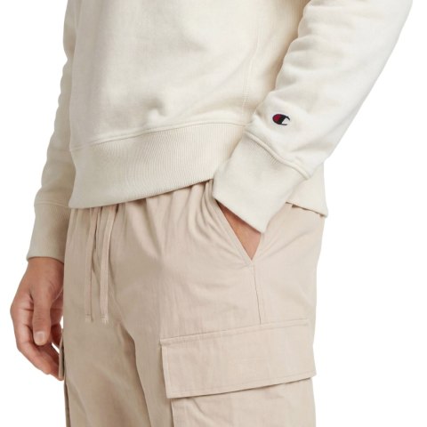 Spodnie męskie Champion Woven Cargo Pants beżowe 221867 MS041