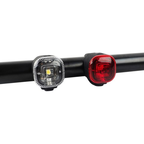 Zestaw lampek rowerowych Dunlop 2 szt. 2111394