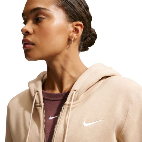 Bluza damska Nike Sportswear Phoenix Fleece Hoodie beżowa HJ0995 286