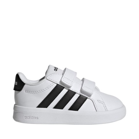 Buty dla dzieci adidas Grand Court 3.0 Infants białe HP3534