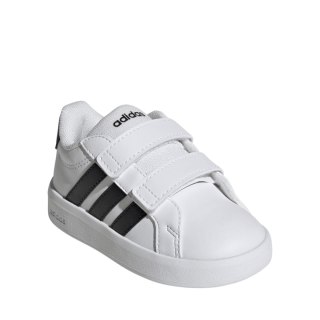 Buty dla dzieci adidas Grand Court 3.0 Infants białe HP3534