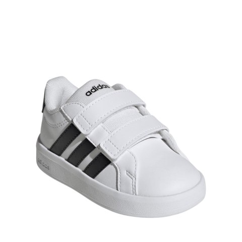 Buty dla dzieci adidas Grand Court 3.0 Infants białe HP3534