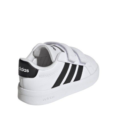 Buty dla dzieci adidas Grand Court 3.0 Infants białe HP3534
