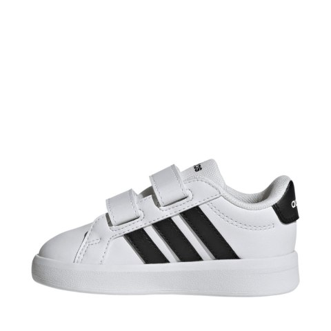 Buty dla dzieci adidas Grand Court 3.0 Infants białe HP3534