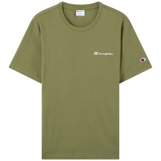 Koszulka męska Champion SS Tee oliwkowa 221798 GS156