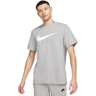 Koszulka męska Nike Sportswear Swoosh Tee Icon szara DC5094 063