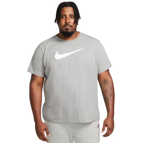Koszulka męska Nike Sportswear Swoosh Tee Icon szara DC5094 063