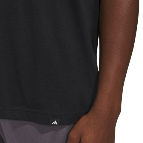 Koszulka męska adidas Summer Sunset Graphic czarna KC9243