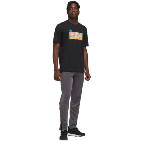 Koszulka męska adidas Summer Sunset Graphic czarna KC9243
