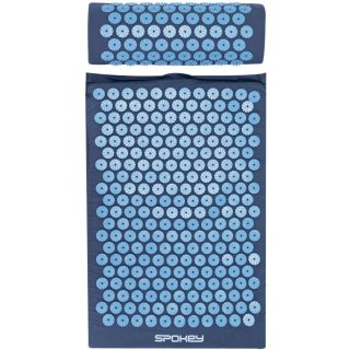 Mata do akupresury i masażu z poduszką Spokey Akumat niebieska 943394