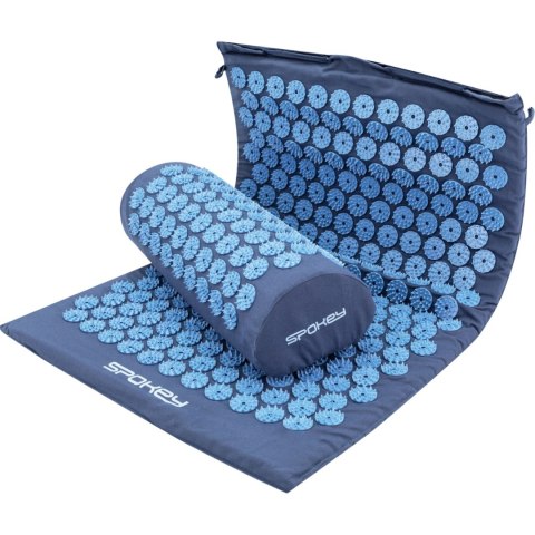 Mata do akupresury i masażu z poduszką Spokey Akumat niebieska 943394