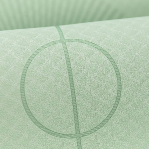 Mata do ćwiczeń Spokey Mandala zielona 941534