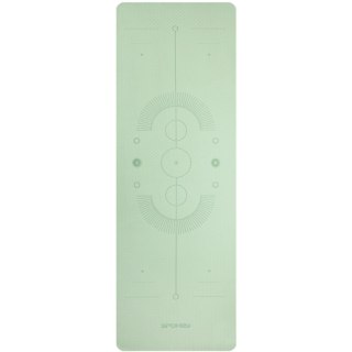Mata do ćwiczeń Spokey Mandala zielona 941534