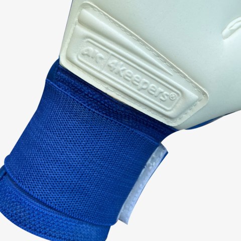 Rękawice bramkarskie 4Keepers Force V5.25 Twist HNC niebiesko-zielone