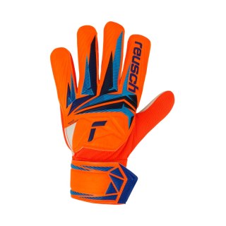 Rękawice bramkarskie Reusch Attrakt Starter Solid Junior pomarańczowe 5672513 2290