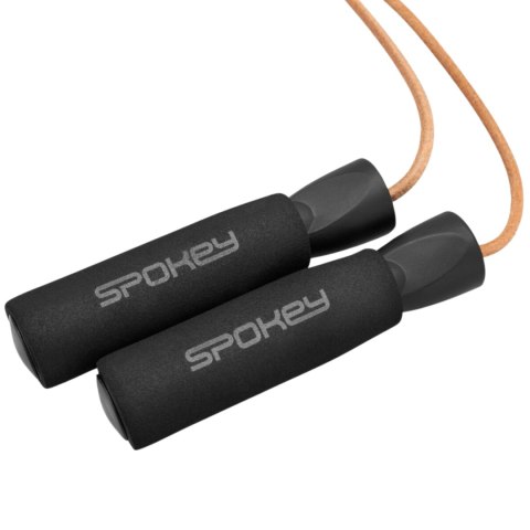 Skakanka Spokey Quick Skip skórzana 944033