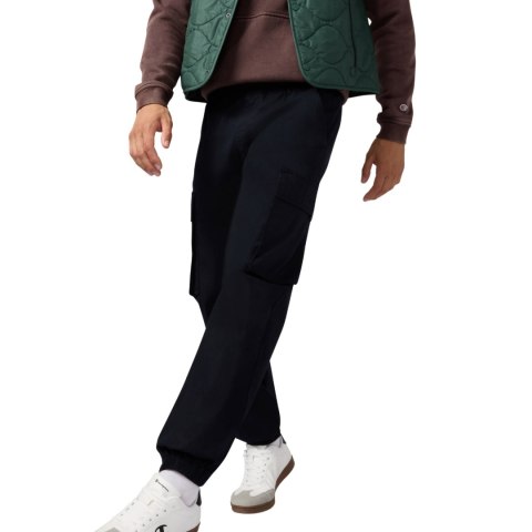 Spodnie męskie Champion Woven Cargo Pants czarne 221867 KK001