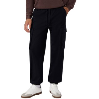 Spodnie męskie Champion Woven Cargo Pants czarne 221867 KK001