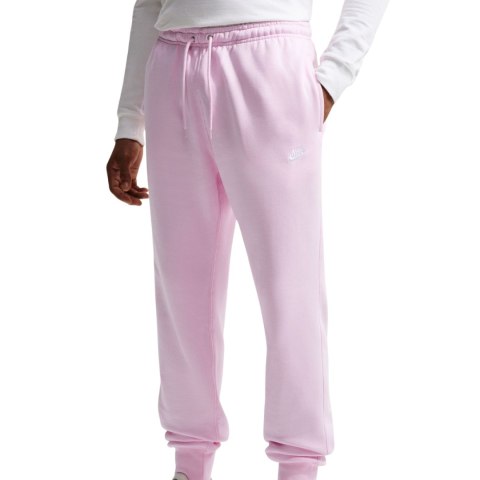 Spodnie męskie Nike Club BB Jogger różowe FN3787 663